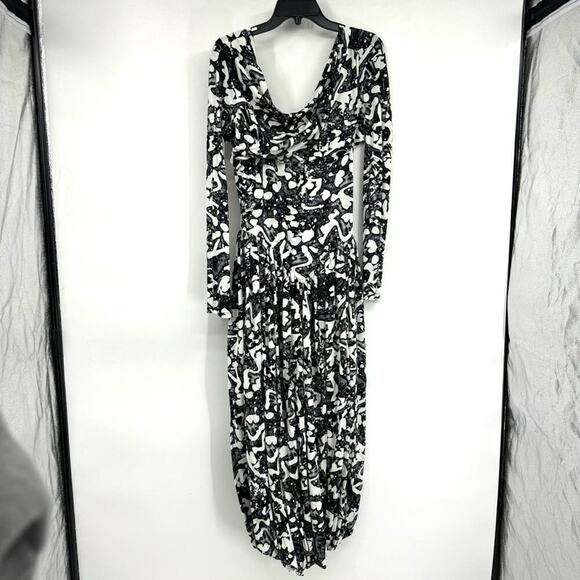 NWT Stella McCartney graphic-print jersey dress - Picture 2 of 5